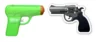Apple Pistol and Gun Emoji
