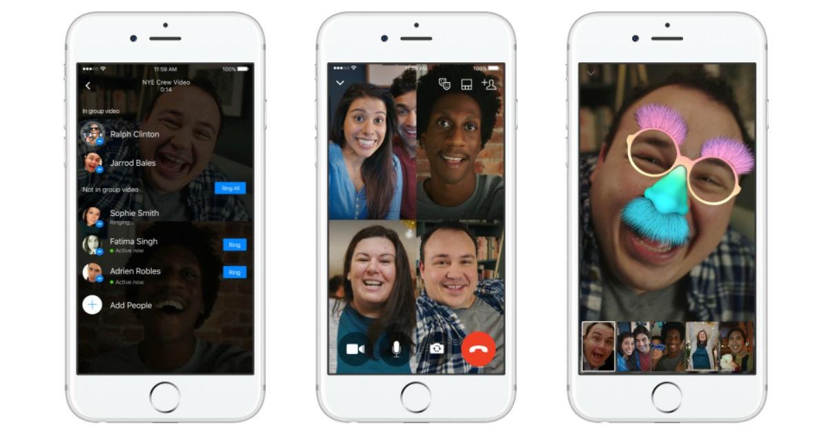 Facebook Messenger Group Video Chat