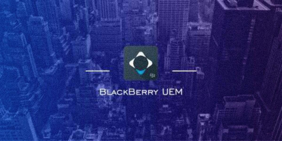 blackberry uem