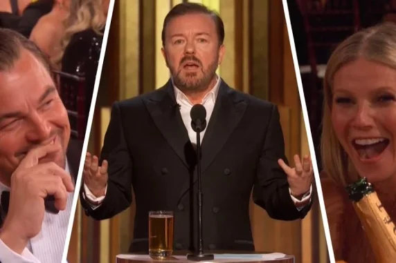 Ricky Gervais Golden Globes 2020