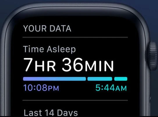 Apple Watch Sleep Data