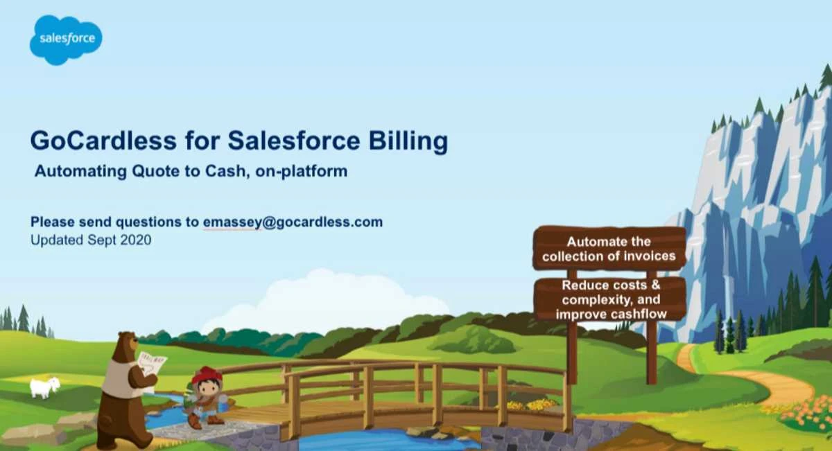 GoCardless for Salesforce Billing