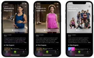 Apple Fitness Plus workouts