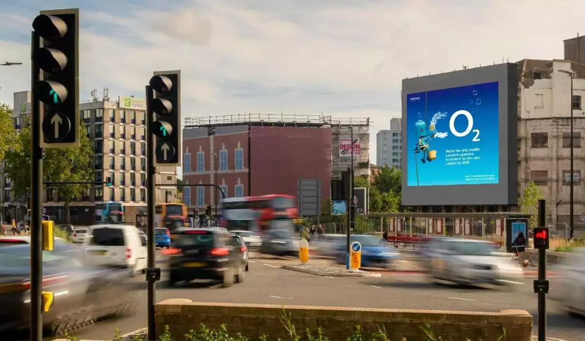 O2 Sustainable Ad Campaign