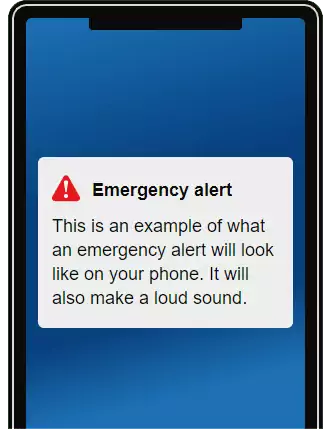 Emergency Alert Example