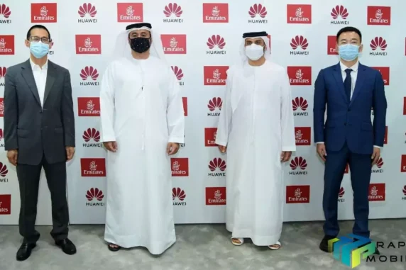 Emirates agreement with Huawei