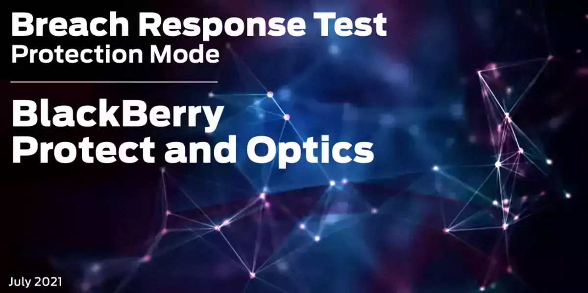 BlackBerry Protect and Optics Breach Response Test