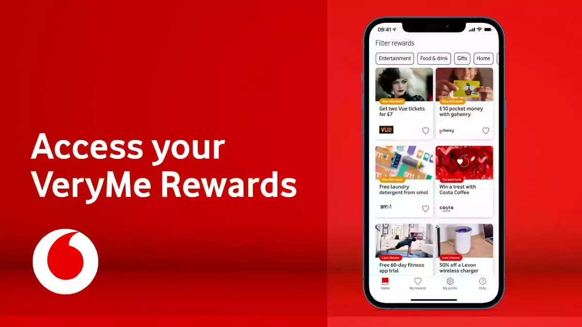 Vodafone VeryMe Rewards