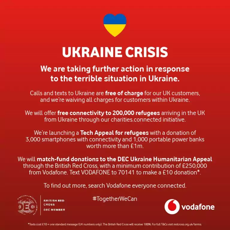 Vodafone Ukraine Crisis