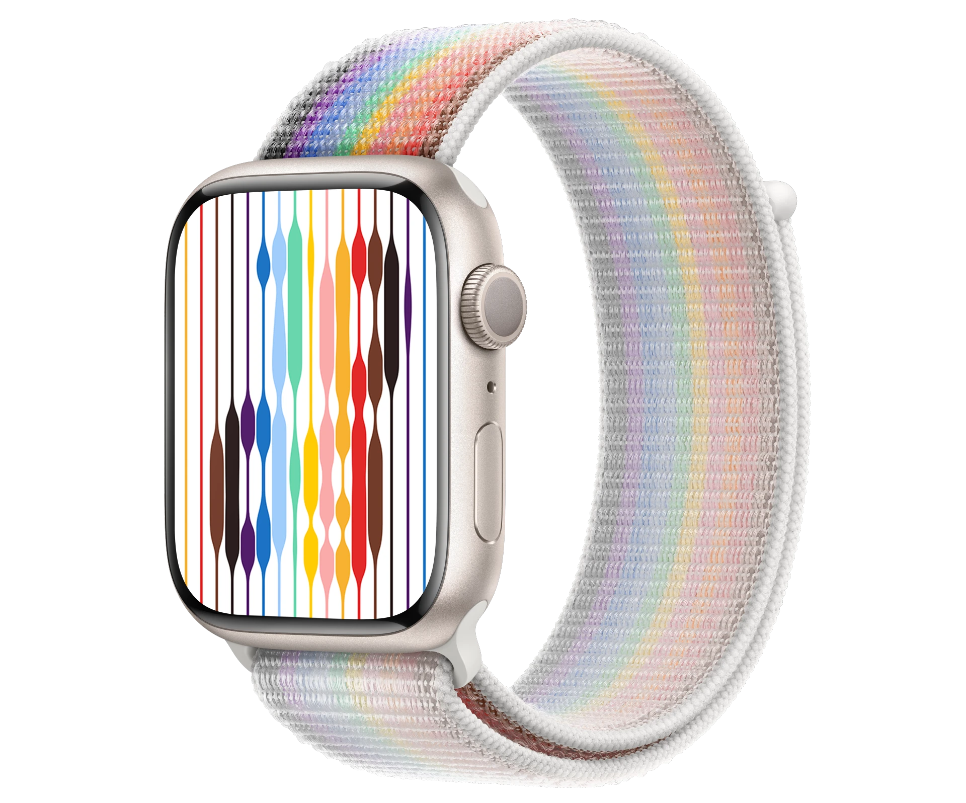 Apple Watch Series 7 Pride Threads Face