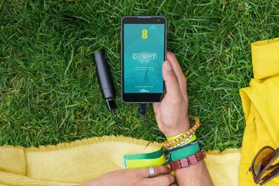 EE Glastonbury App