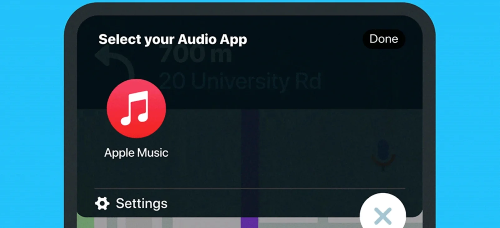 Waze Apple Music