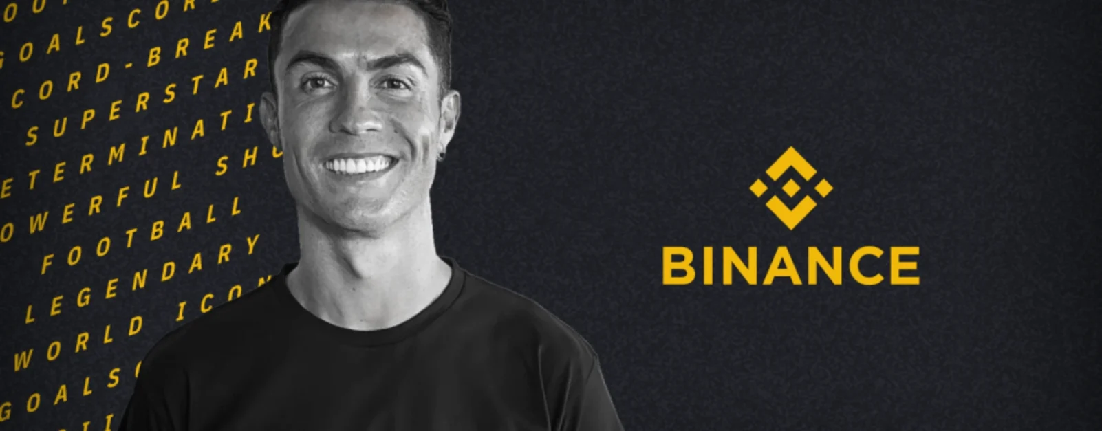 Cristiano Ronaldo and Binance