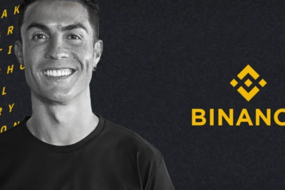 Cristiano Ronaldo and Binance
