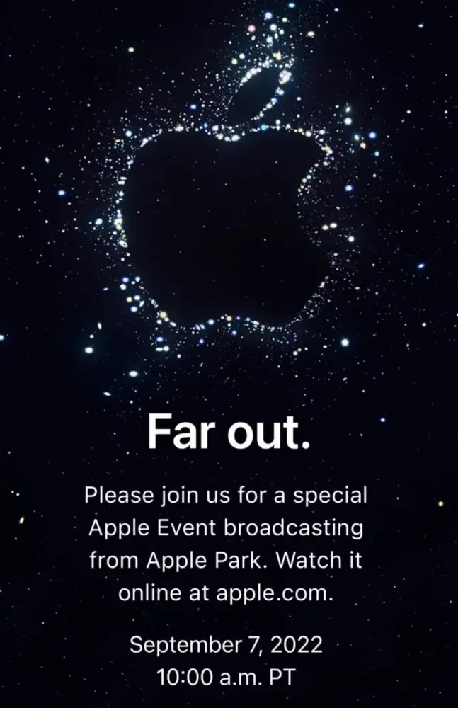 Apple Far Out Event
