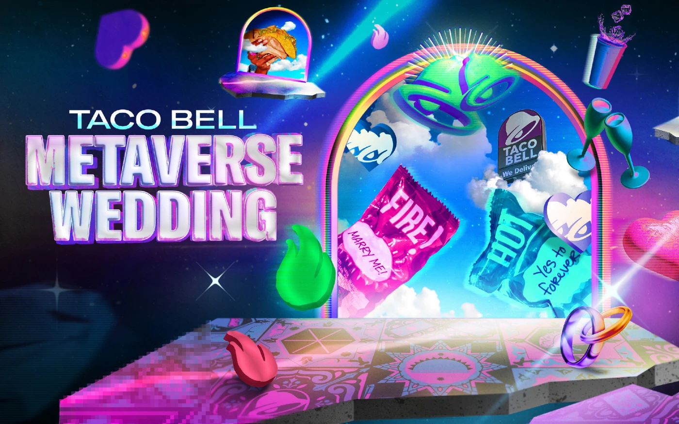 Taco Bell Metaverse Wedding