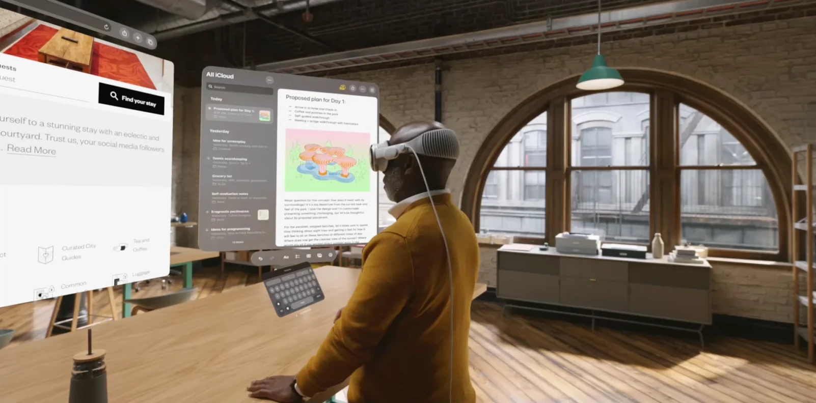 Apple Vision Pro Multitasking