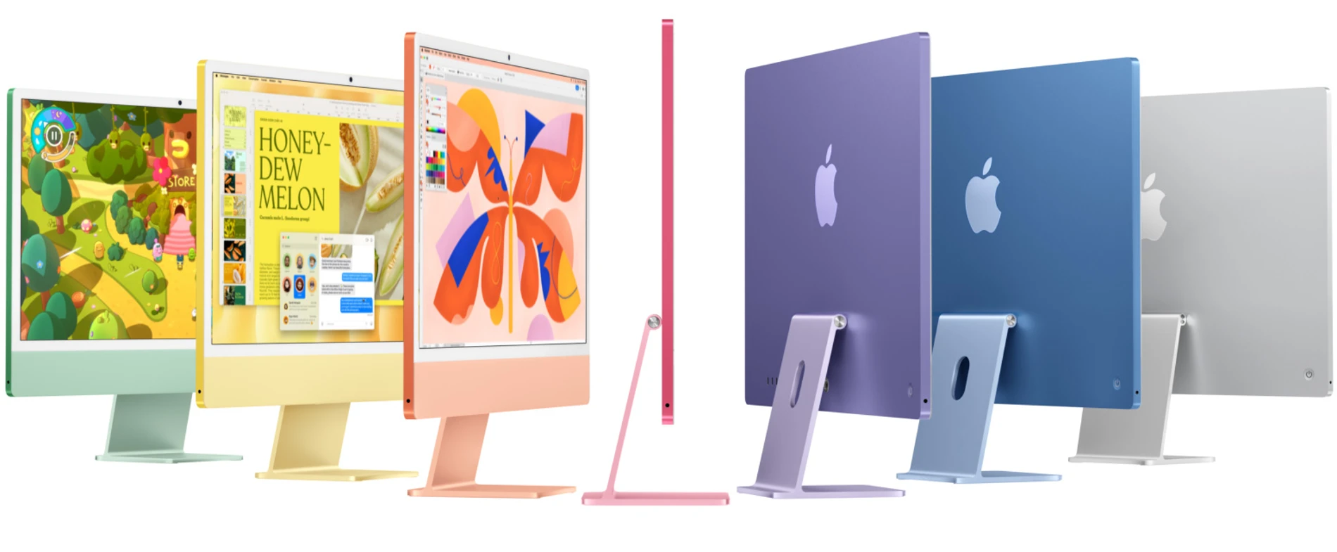 Apple iMac M4 Colours