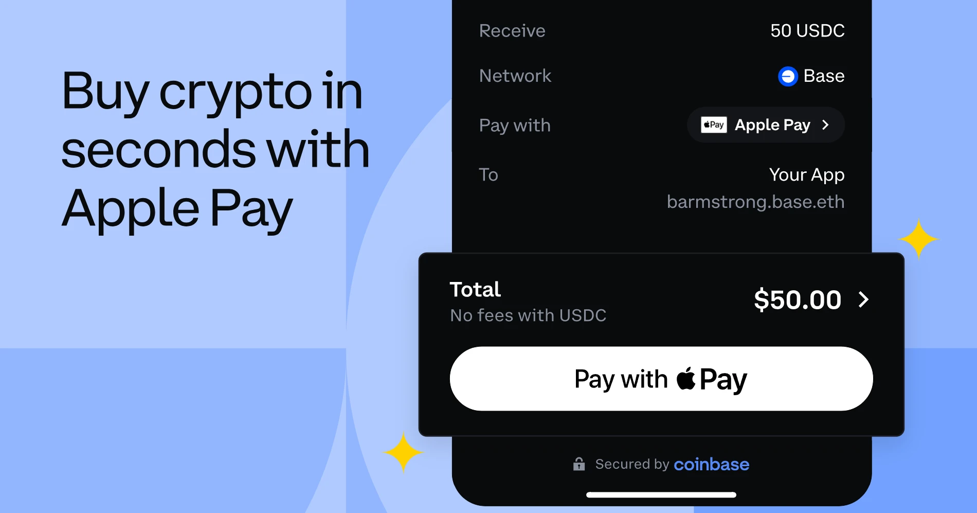 Coinbase Apple Pay