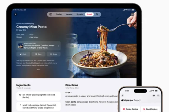 Apple News+ Food