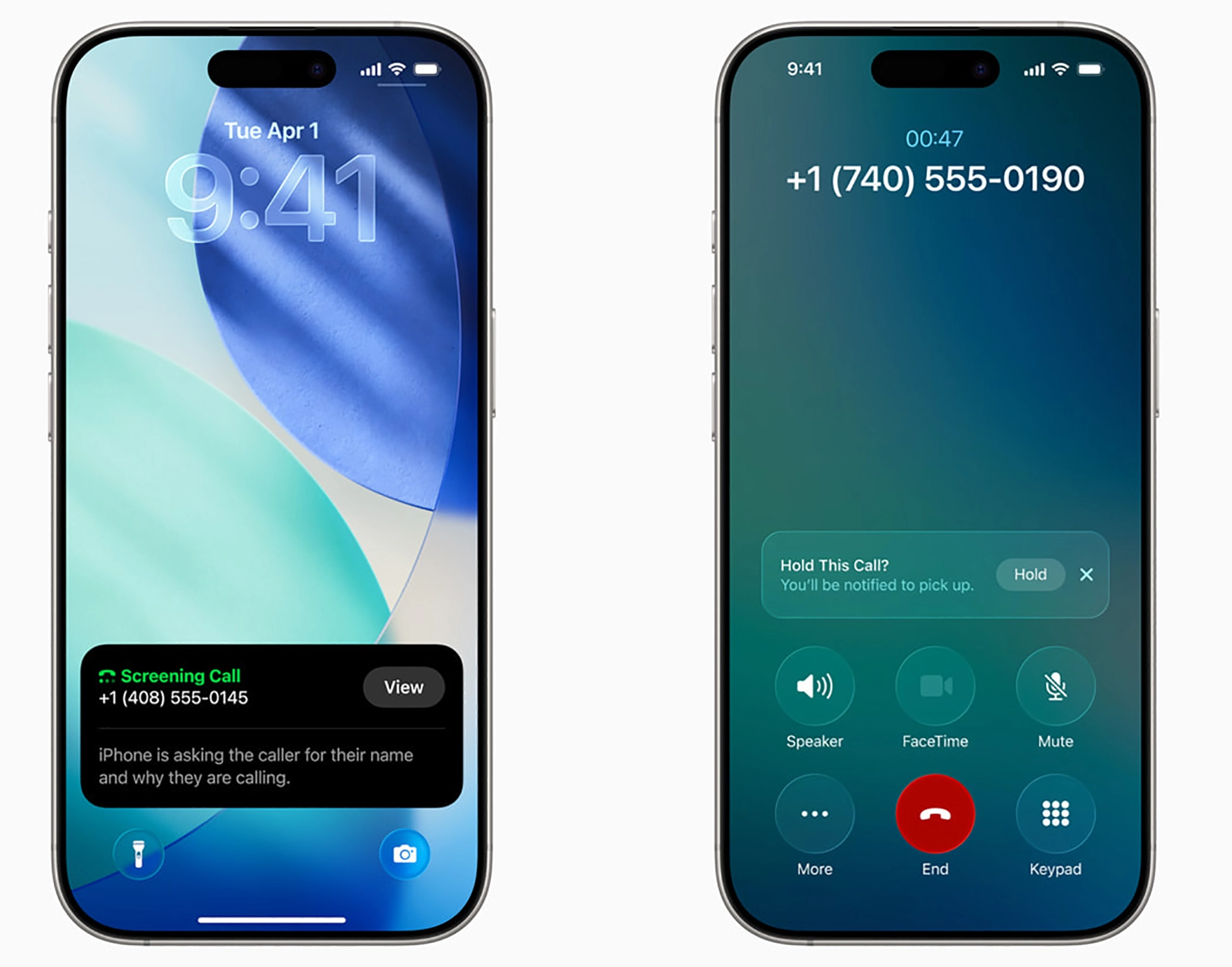 iOS 26 Screen Call Hold Call