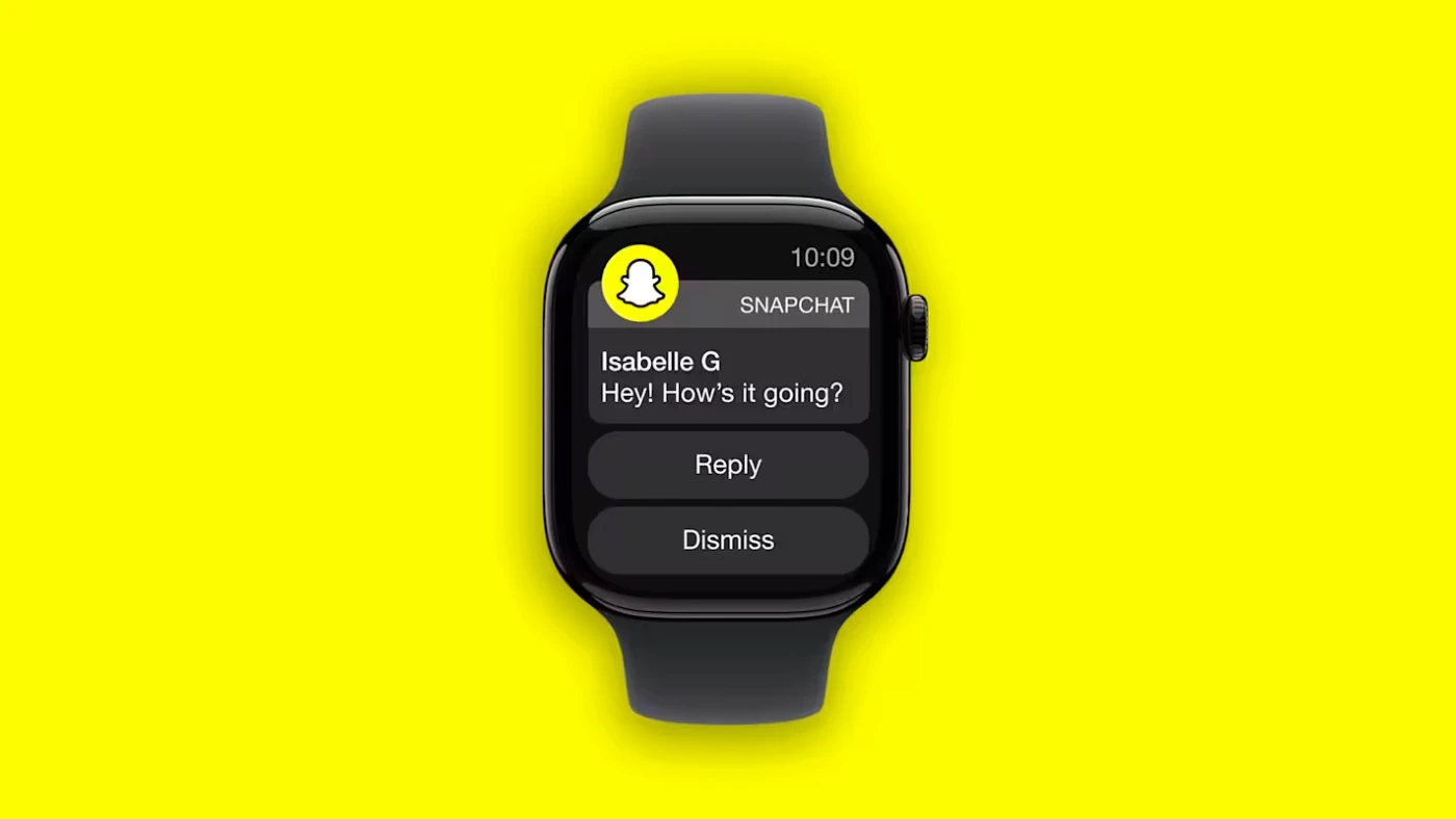 Snapchat Apple Watch App