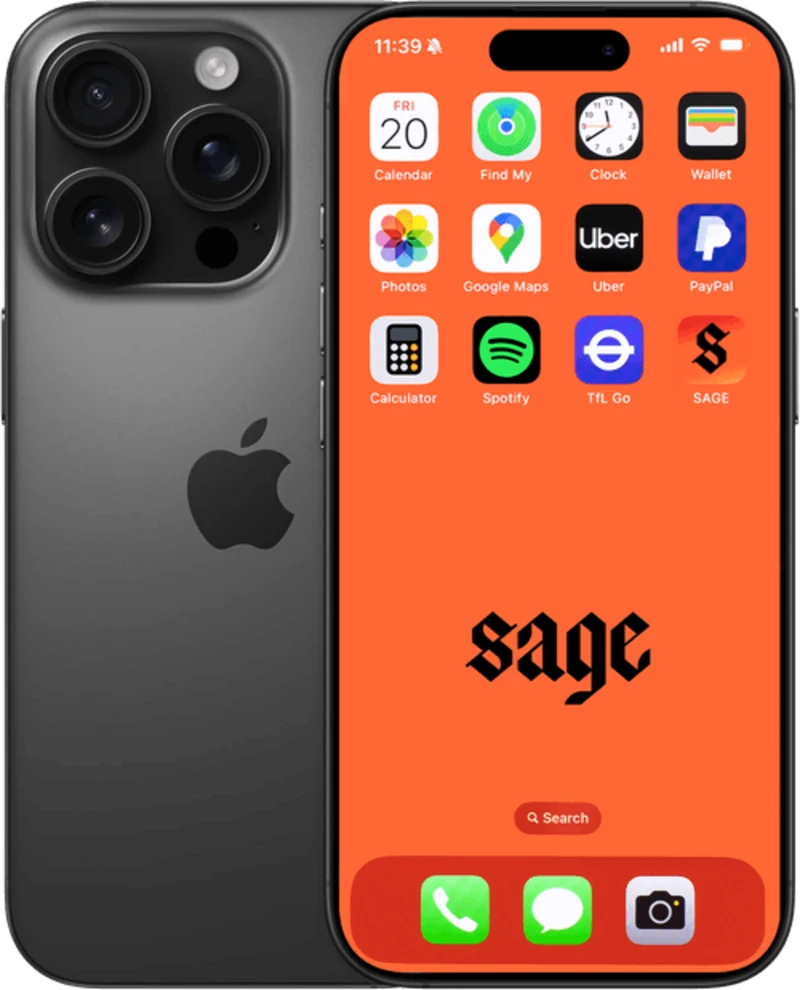 Sage Mobile Healthy iPhone