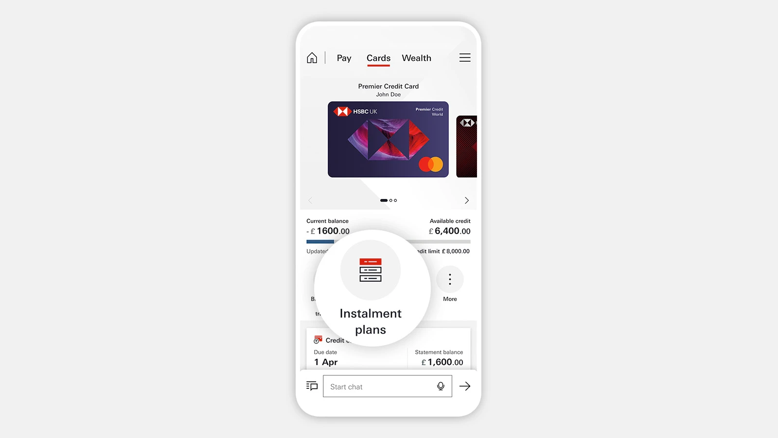 HSBC Instalment Pay Plans Apple Pay