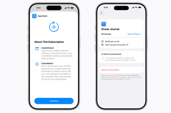 App Store Subscriptions